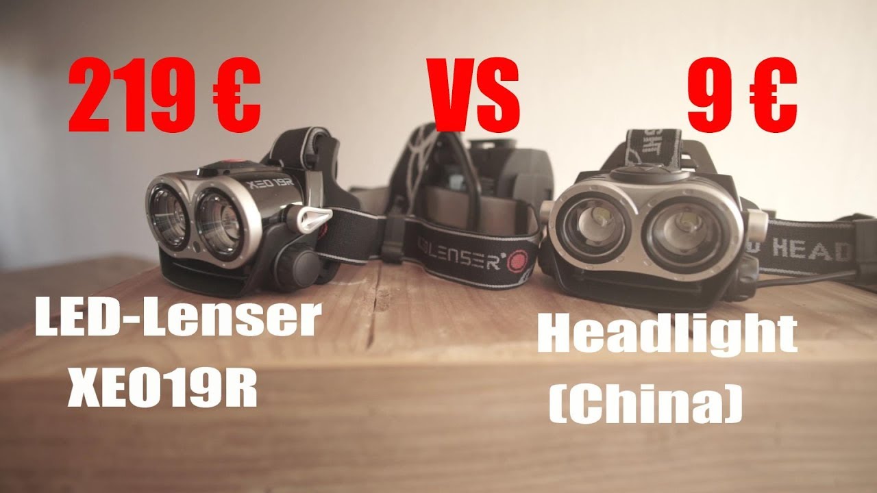 Update Led-Lenser XEO 19R 219€ - vs - China 9€ - VERGLEICH