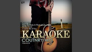 Broken Lady (In the Style of Larry Gatlin) (Karaoke Version)