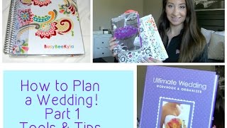 How to Plan a Wedding| DIY Planning Book| Episode 1- Tools & Tips
