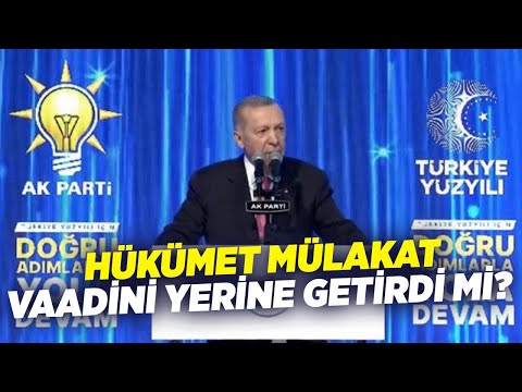 Hükümet Mülakat Vaadini Yerine Getirdi Mi? I KRT Haber