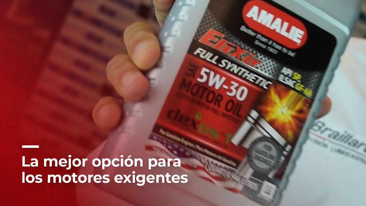 Amalie Elixir Full Synthetic 5w-30 | La mejor opción para los motores exigentes