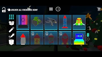 new year 2025 in fireworks simulator 3D