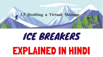 3.5 Drafting A virtual Message ice Breakers Answers Explained / 12th English YuvakBharti / HSC board