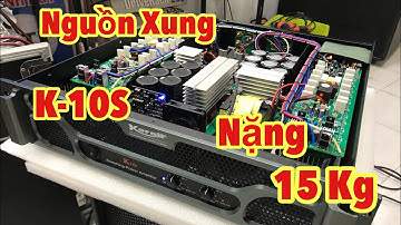 Cục đẩy chuyên đánh Sub nặng 15 kg. cục đẩy nguồn xung KORAH K-10S. Bán trả góp . LH 0934554129