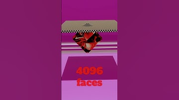 Satisfying 3D cloth simulation in blender. 1-4096 faces.#satisfying#3d#cloth#simulation#in#blender