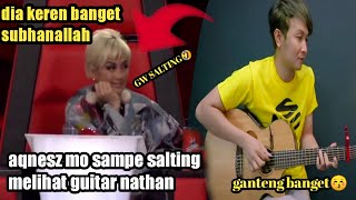 Agnes sampe salting melihat nathan main guitar keren banget 2021