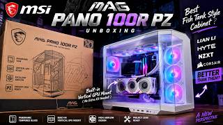 Msi Mag Pano 100R Pz White Unboxing Reviewgaming Cabinet