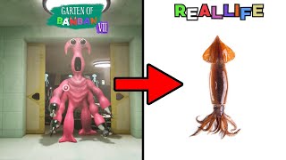 Garten Of Banban7 - Game VS Real Life 🔥 (Characters Comparison)