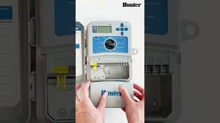 Hunter пульт управления X2 601 E #shorts  #автополив #ландшафтный_дизайн #полив #газон #сад #hunter