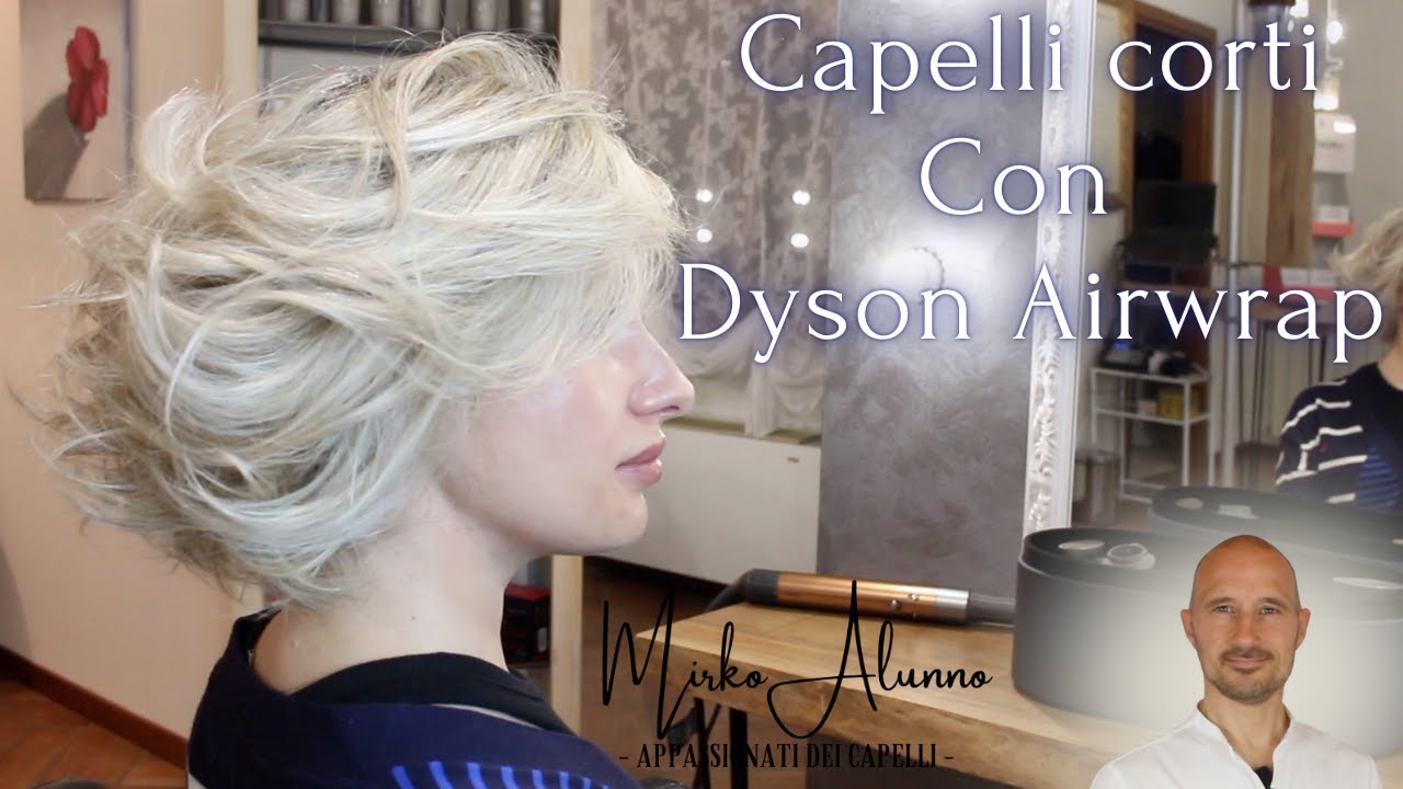 Dyson Airwrap, capelli corti per creare movimenti 