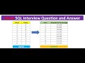 meta scenario based interview questions and answers in sql | popularity percentage | #facebook #sql