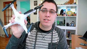 Syma X5HW-1 FPV Real-Time Drone Unboxing & First Look