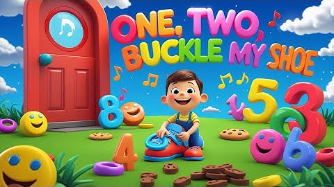 "🎶 One Two Buckle My Shoe: A Fun Sing-Along Adventure for Kids! 👜✨ | Nursery Rhymes Galore!"