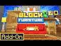I Tried the BLOCK FURNITURE Addon — Cameras, Paintings &amp; Statues in Survival!