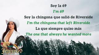 La 69 Jenny69 English Translated Lyrics Video