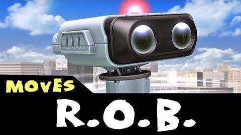 R.O.B. - All Custom Moves | Super Smash Bros. Wii U