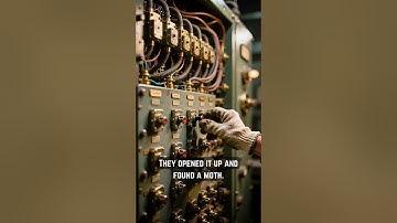 The First Computer BUG Was a Real Insect 🦋 | 1947 Tech Story  #eravibes #history #onthisday #shorts