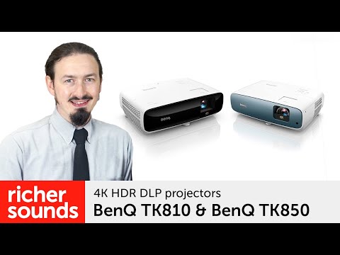 BenQ TK810 & BenQ TK850 - 4K HDR DLP projectors | Richer Sounds