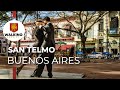 Buenos Aires 4k - San Telmo - Virtual Walk