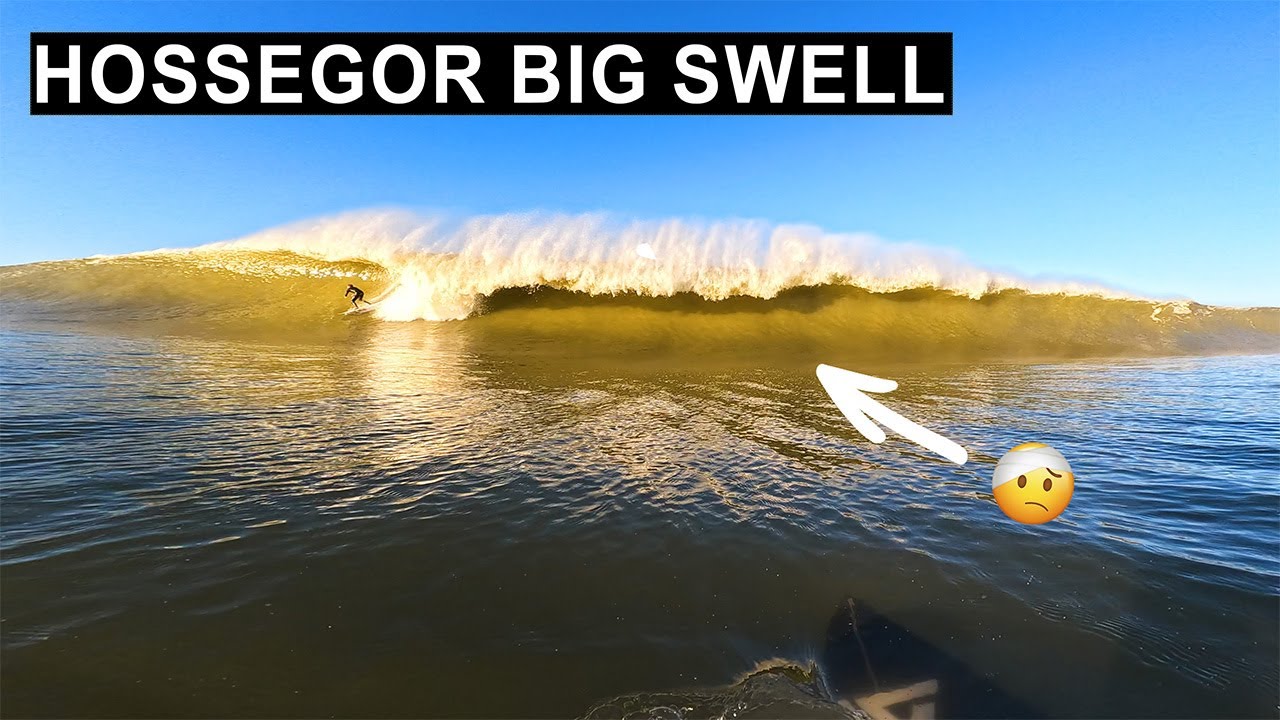SURF À HOSSEGOR DANS DES GROSSES VAGUES : La réalité... c’est galère 🤯 | Killian M