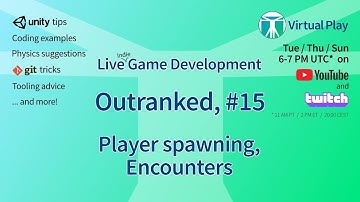 Live Indie Game Development in Unity - Outranked, episode 15