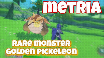 Metria Rare Monster Golden Pickeleon #metria #asobimo