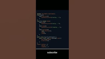 super class method call in Java #code #java #programming #developers #shortsvideo #website #reels