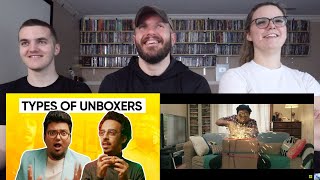Types Of Unboxers | Jordindian REACTION!