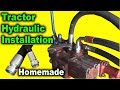 Homemade Tractor Hydraulic installation