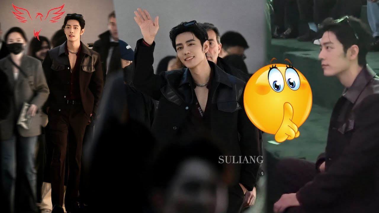 An Interesting Story at the Gucci Show: How Xiao Zhan Outsmarted the Paparazzi at Milan Fashion Week