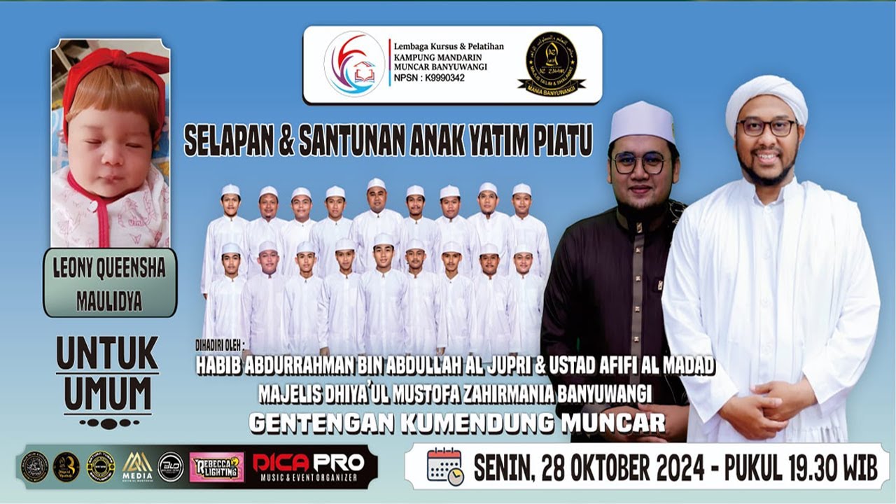 🔴LIVE GENTENGAN KUMENDUNG BERSHOLAWAT BERSAMA DHIYA'UL MUSTHOFA ZAHIR MANIA BWI