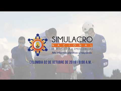 Comercial Simulacro Nacional de Respuesta a Emergencias - 2019