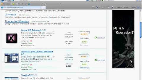 How to turn Windows XP to Mac