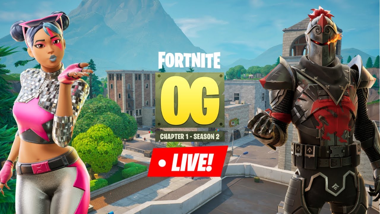 New Fortnite OG Season 2 live stream!Part 1 - YouTube