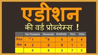 Addition Word Problems (Hindi)