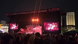 FOO FIGHTERS "My Hero" live @F1 Singapore GP 251004 screenshot 1