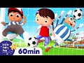 Soccer Song - Sports Song for Kids | +More Nursery Rhymes | ABCs and 123s | Little Baby Bum