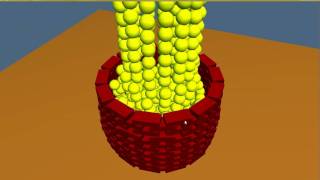 OpenGL with NVIDIA PhysX 2.avi
