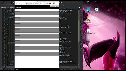 ✅ layout web header footer fijo