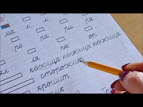Прописи, занятие 16, стр.32: написание слов с орфограммой ЖИ, ШИ.