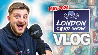 BUYING, SELLING & TRADING at the LONDON CARD SHOW! (May 2024 Vlog!)