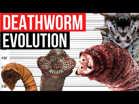 Death Worm Evolution | By years