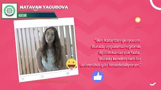 Dünyanın Dört Bir Yanından Okumak Için Üniversitemizi Tercih Eden Öğrencilerimizin Size Mesajı Var