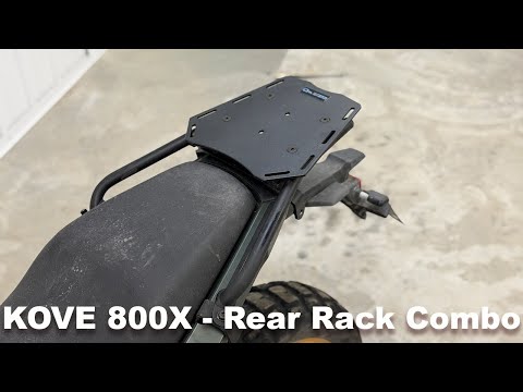 Kove 800X PRO/Rally Rear Rack Combo Installation Guide by Outback Motortek
