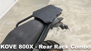 Kove 800X PRO Rear Rack Combo Installation Guide by Outback Motortek