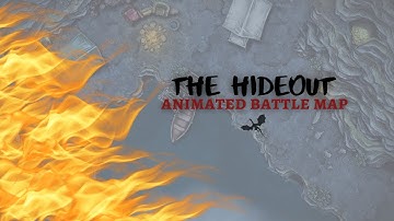 RPG Animated Battle Map - The Hideout
