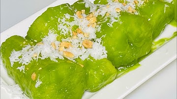 Cách nấu khoai mì lá dứa nước cốt dừa béo ngon màu đẹp mắt