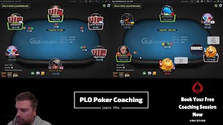 Saturday Live Stream: High Stakes PLO Online Cash Games