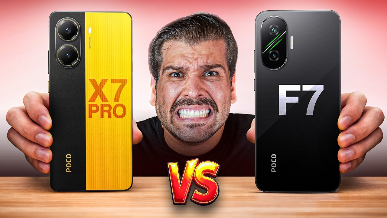 POCO F7 vs POCO X7 Pro: 99% das Pessoas ERRAM na Escolha em 2026!
