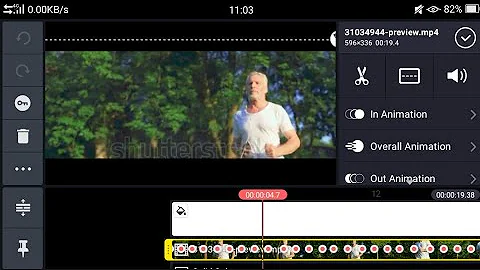 How to make a MOTION TRACKING VIDEO EFFECT using kinemaster.